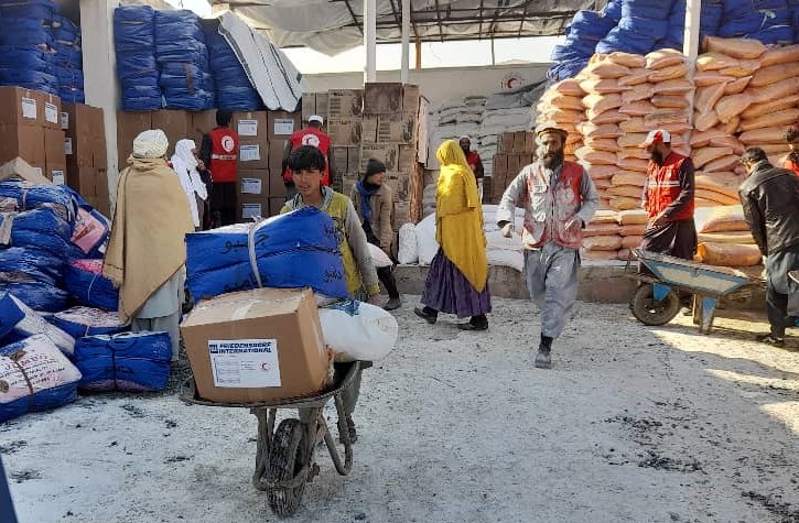アフガニスタン：ローガル州への緊急支援　～毛布や食糧支援物資を配布～
